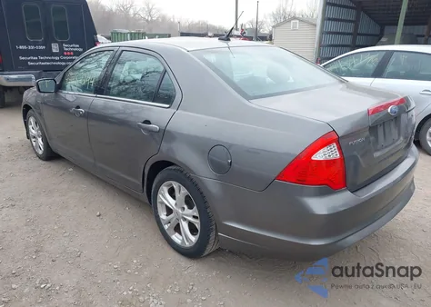 2012 Ford Fusion Se z USA, uszkodzony, nr VIN 3FAHP0HA5CR198841
